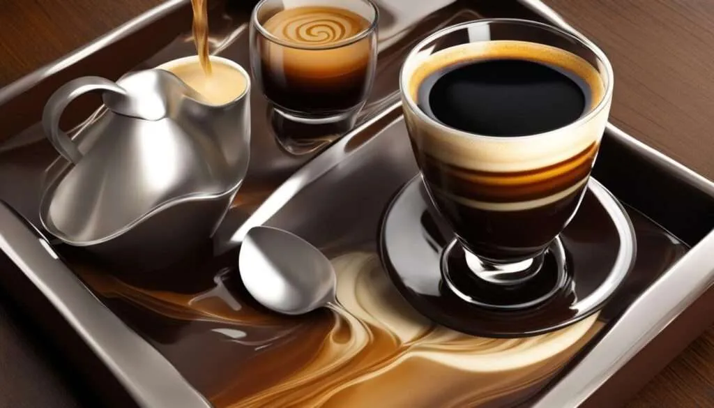 Aromatische Welt des Espressos