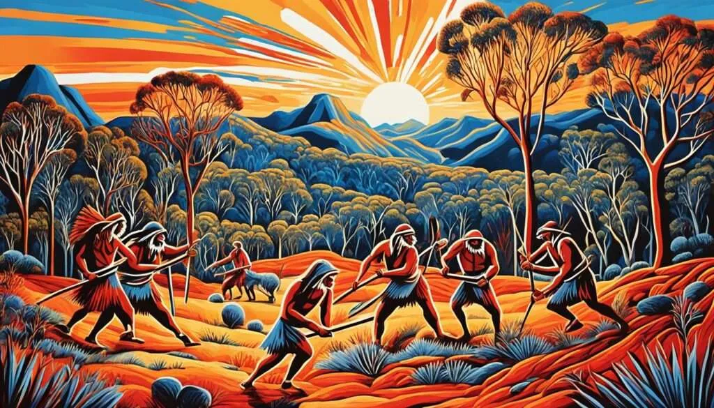 Traditionelle Lebensweise der Aborigines