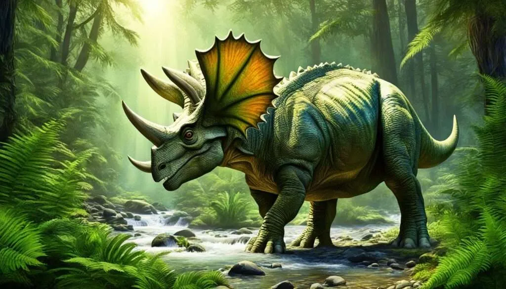 Kreidezeit Triceratops Lebensraum