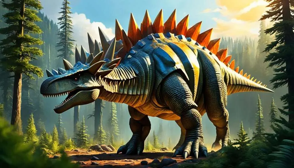 Stegosaurus Panzerplatten