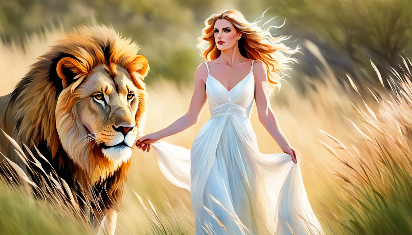 löwe und jungfrau