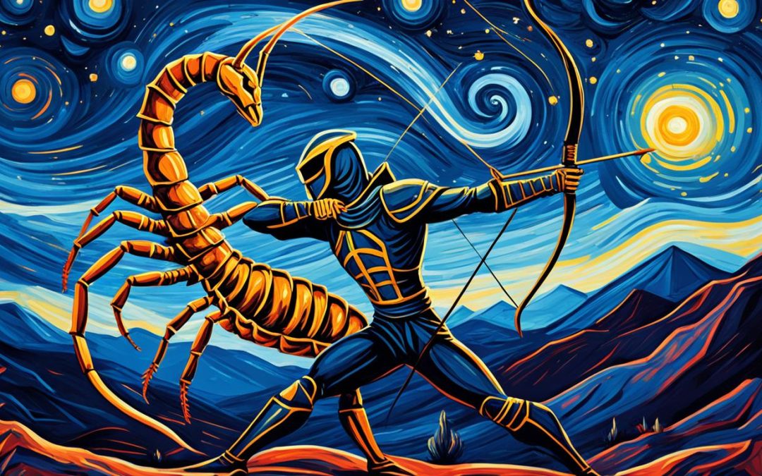 Skorpion und Schütze – Leidenschaft, die Sterne berührt