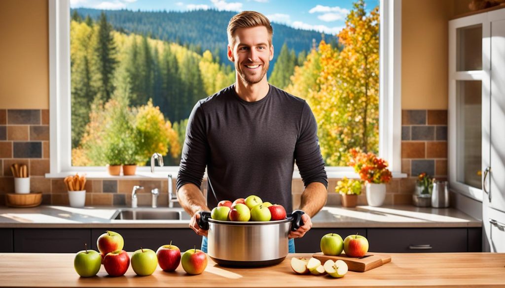 Apfelmus kochen Anleitung