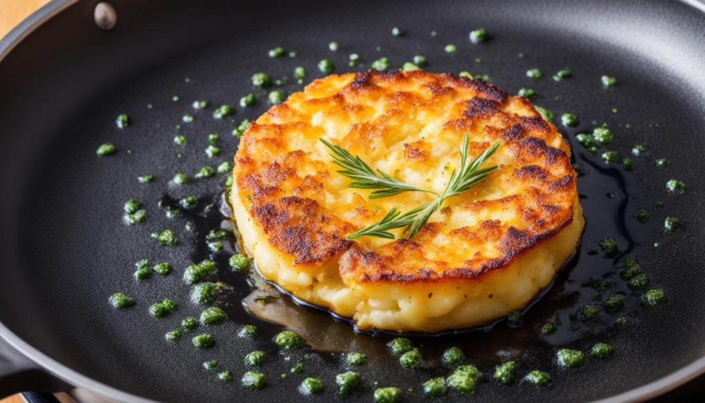 Kartoffelpuffer backen in der richtigen Pfanne