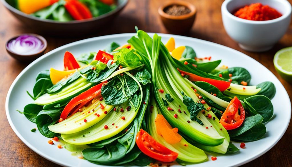 Pak Choi in der Fusion-Küche