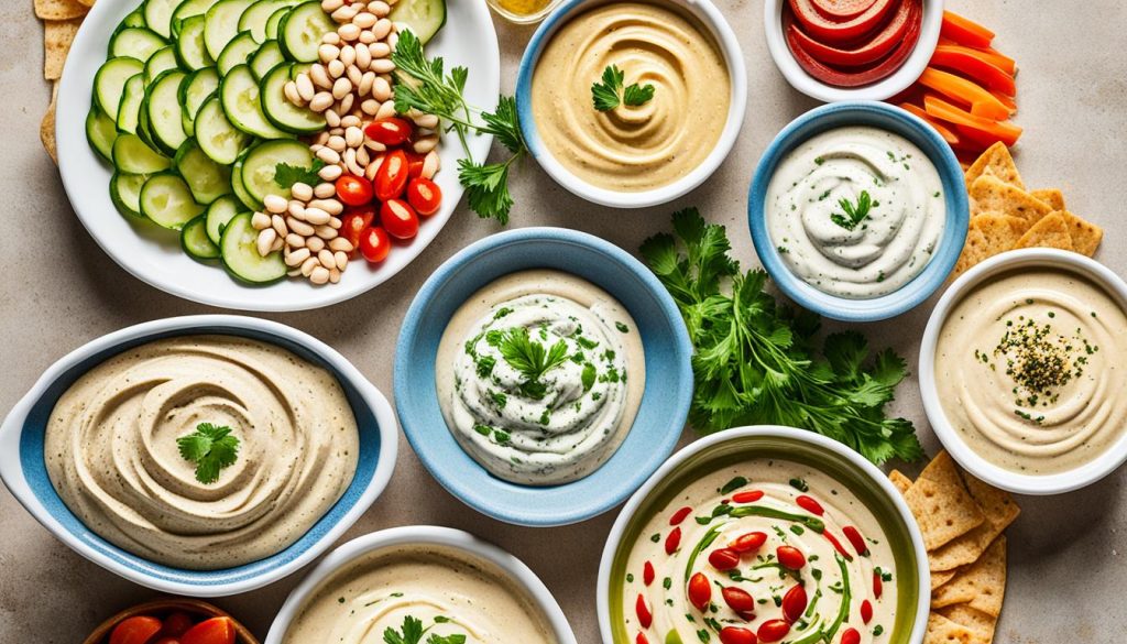 Tahini in Hummus und Dips