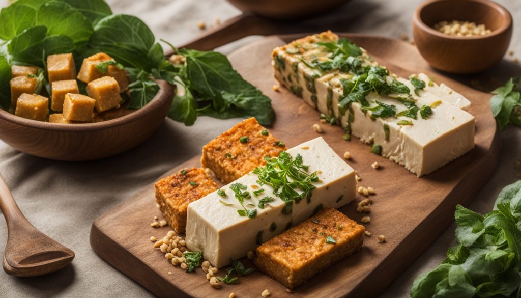 Tempeh und Tofu als Sojaprodukte