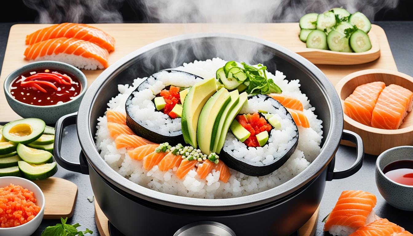 sushi reis kochen